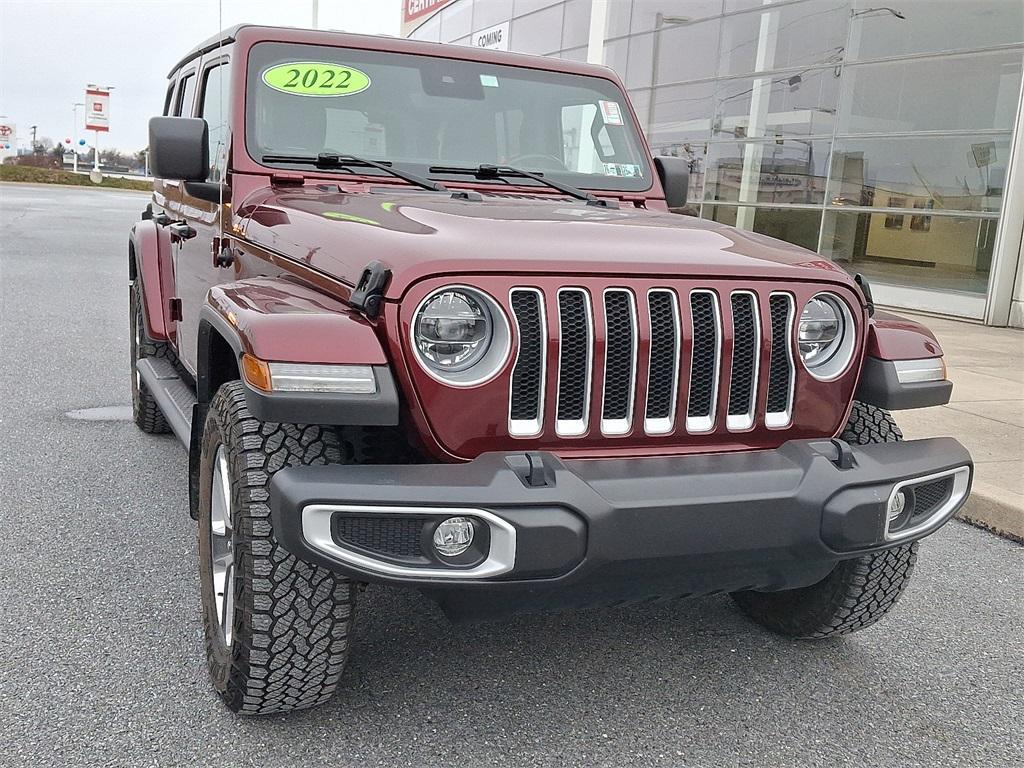 used 2022 Jeep Wrangler Unlimited car, priced at $29,977