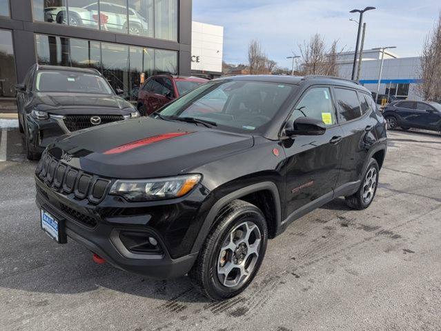 used 2022 Jeep Compass car, priced at $19,329
