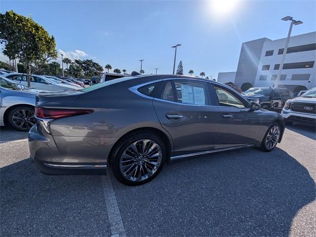 used 2018 Lexus LS 500 car, priced at $36,800