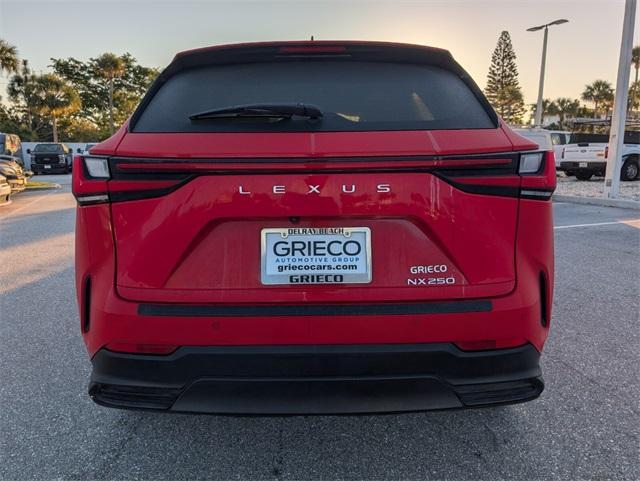 used 2024 Lexus NX 250 car, priced at $36,900