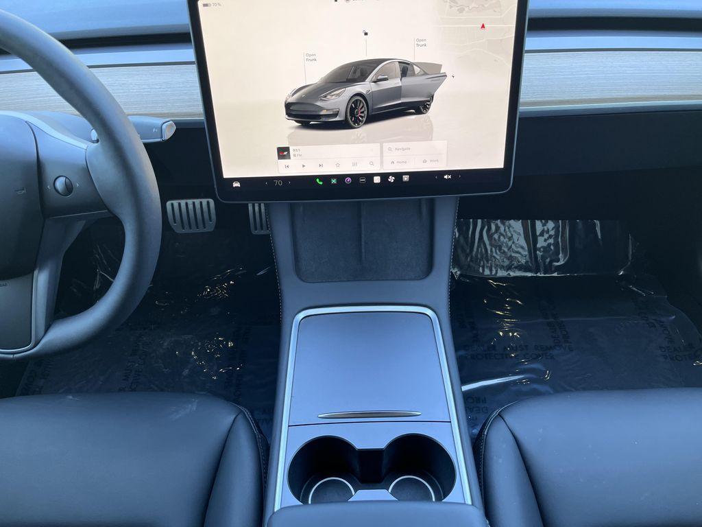 used 2023 Tesla Model 3 car, priced at $27,900
