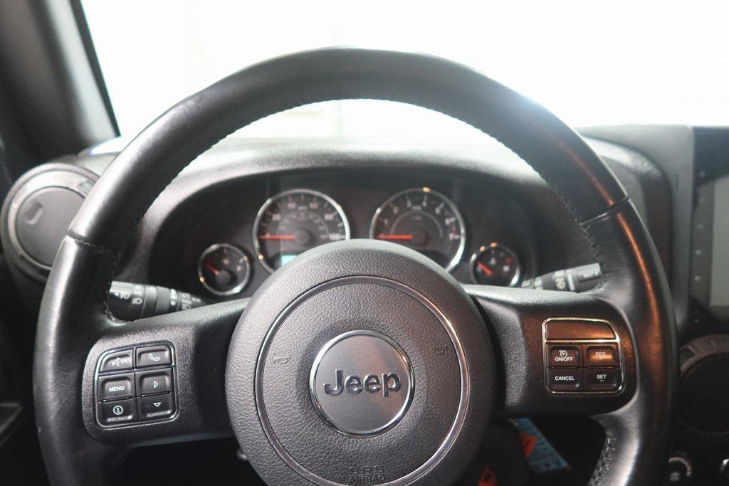 used 2016 Jeep Wrangler Unlimited car, priced at $19,350