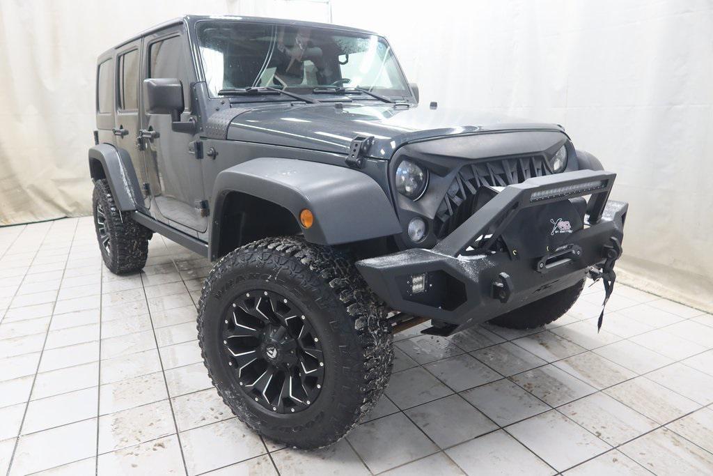 used 2016 Jeep Wrangler Unlimited car, priced at $19,350