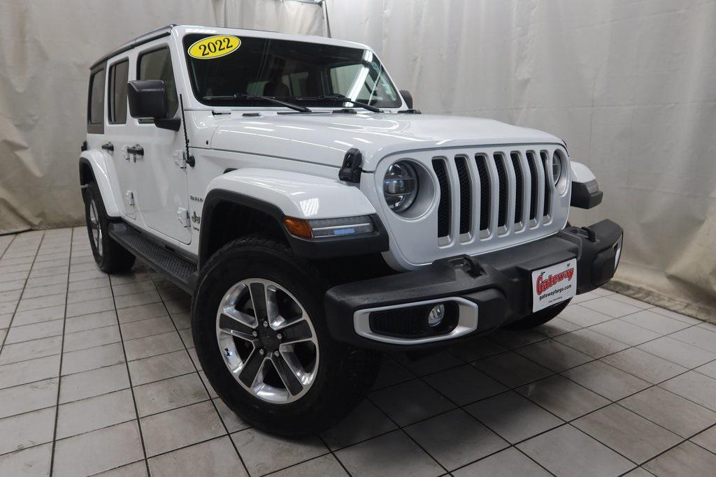 used 2022 Jeep Wrangler Unlimited car, priced at $31,201