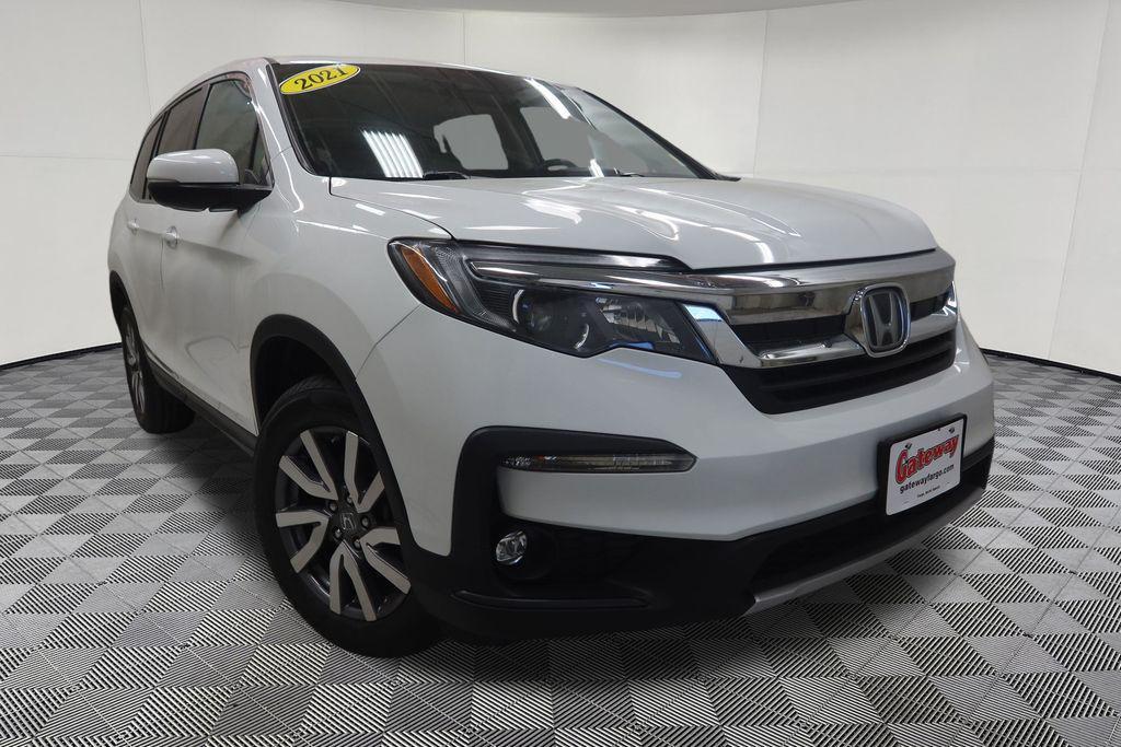 used 2021 Honda Pilot car, priced at $23,799