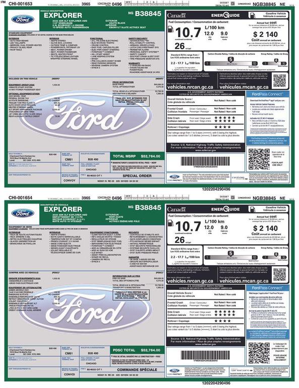 used 2022 Ford Explorer car, priced at $29,085