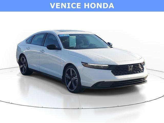 used 2024 Honda Accord Hybrid car, priced at $24,799