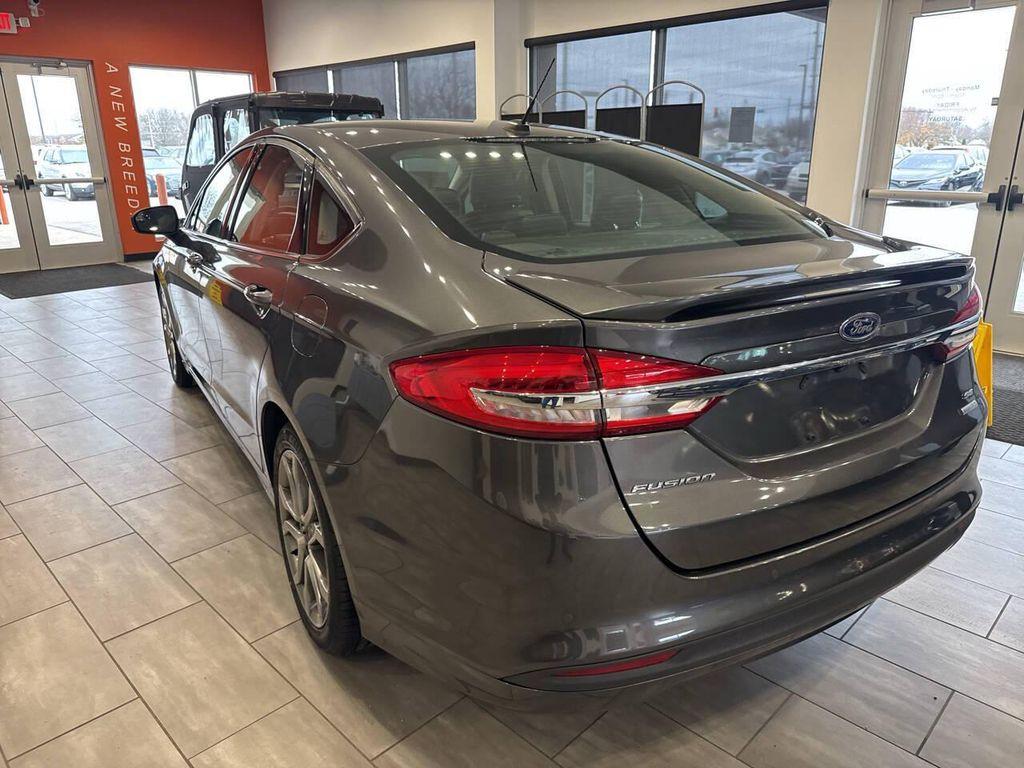 used 2017 Ford Fusion car, priced at $10,490
