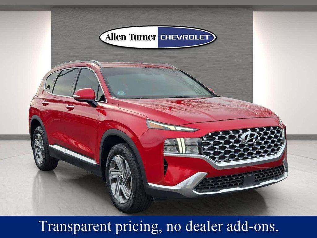 used 2022 Hyundai Santa Fe car, priced at $21,300