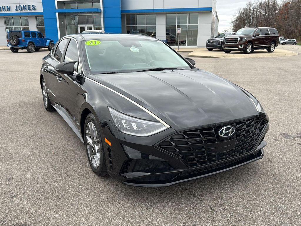 used 2021 Hyundai Sonata car, priced at $13,995
