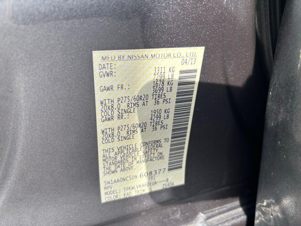 used 2013 Nissan Armada car, priced at $8,992