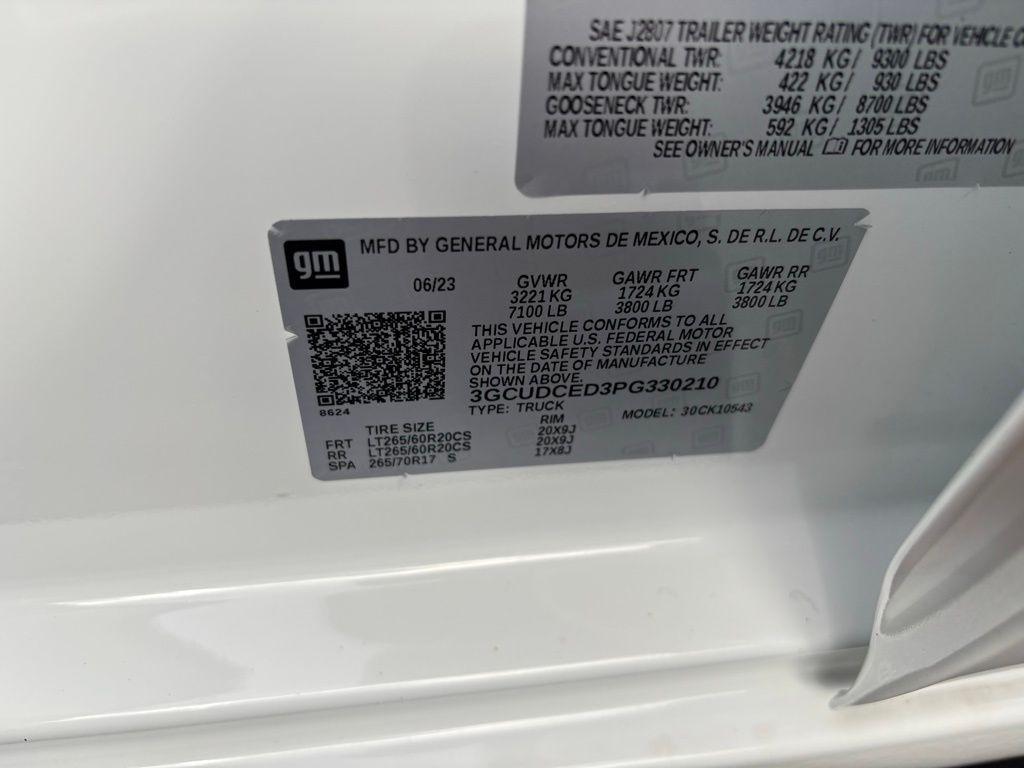 used 2023 Chevrolet Silverado 1500 car, priced at $41,348