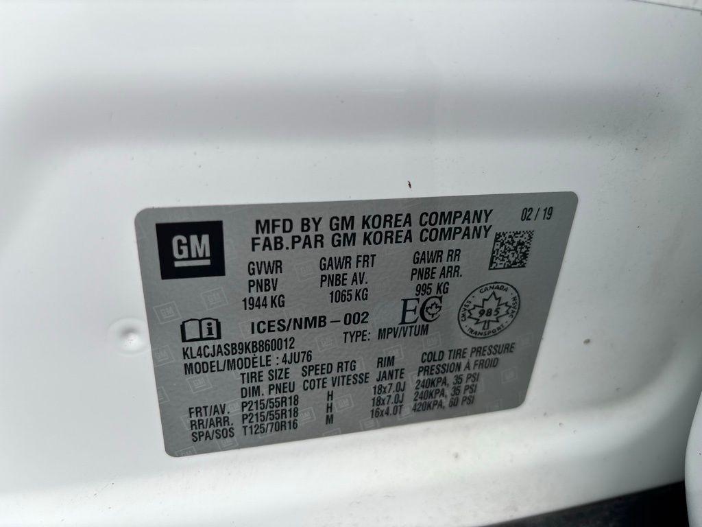 used 2019 Buick Encore car, priced at $13,208