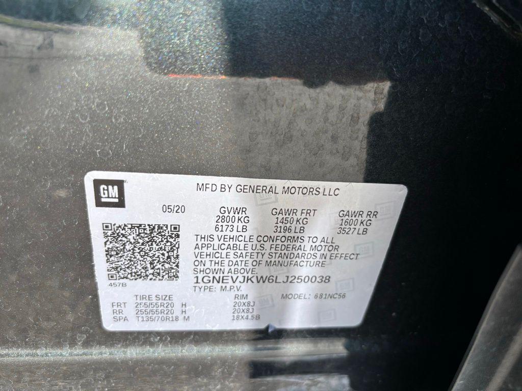 used 2020 Chevrolet Traverse car, priced at $26,643
