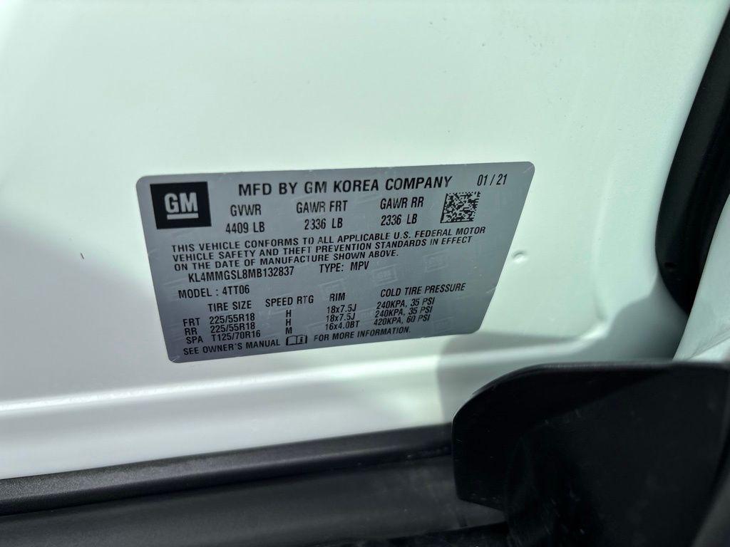 used 2021 Buick Encore GX car, priced at $20,592