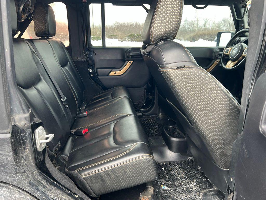 used 2014 Jeep Wrangler Unlimited car, priced at $14,421