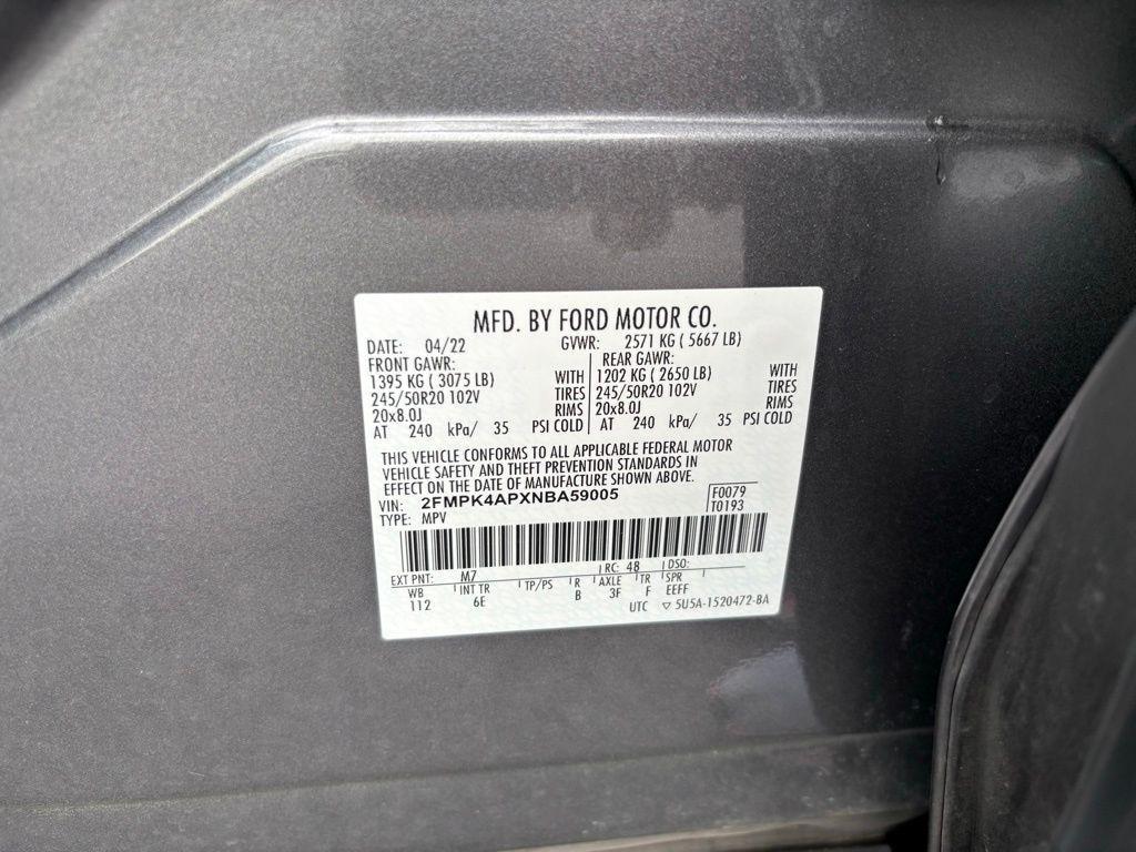 used 2022 Ford Edge car, priced at $28,125