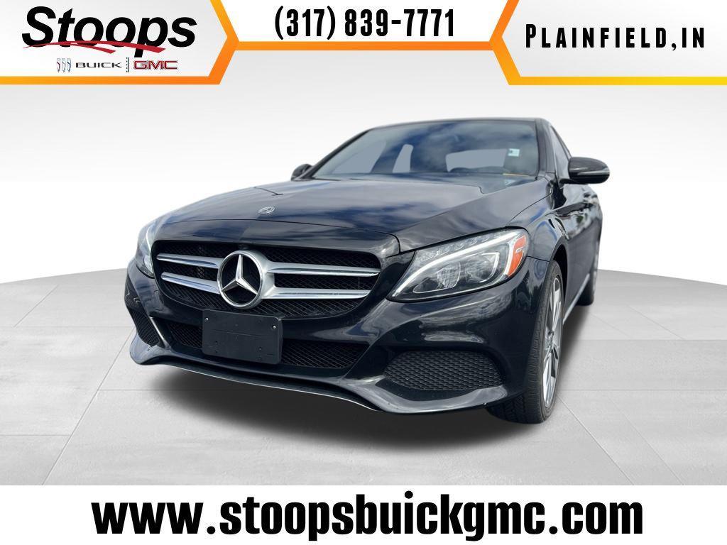 used 2018 Mercedes-Benz C-Class car, priced at $17,491