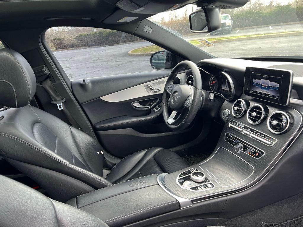 used 2018 Mercedes-Benz C-Class car, priced at $17,491