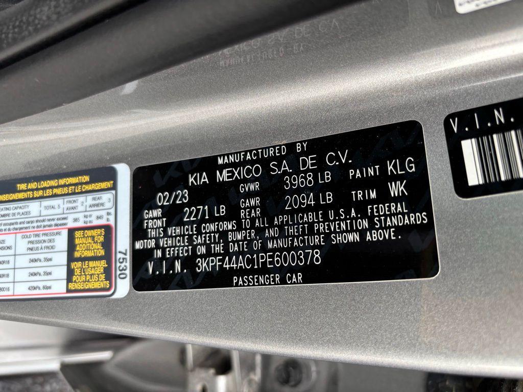 used 2023 Kia Forte car, priced at $19,743