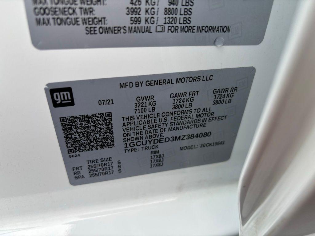 used 2021 Chevrolet Silverado 1500 car, priced at $27,590