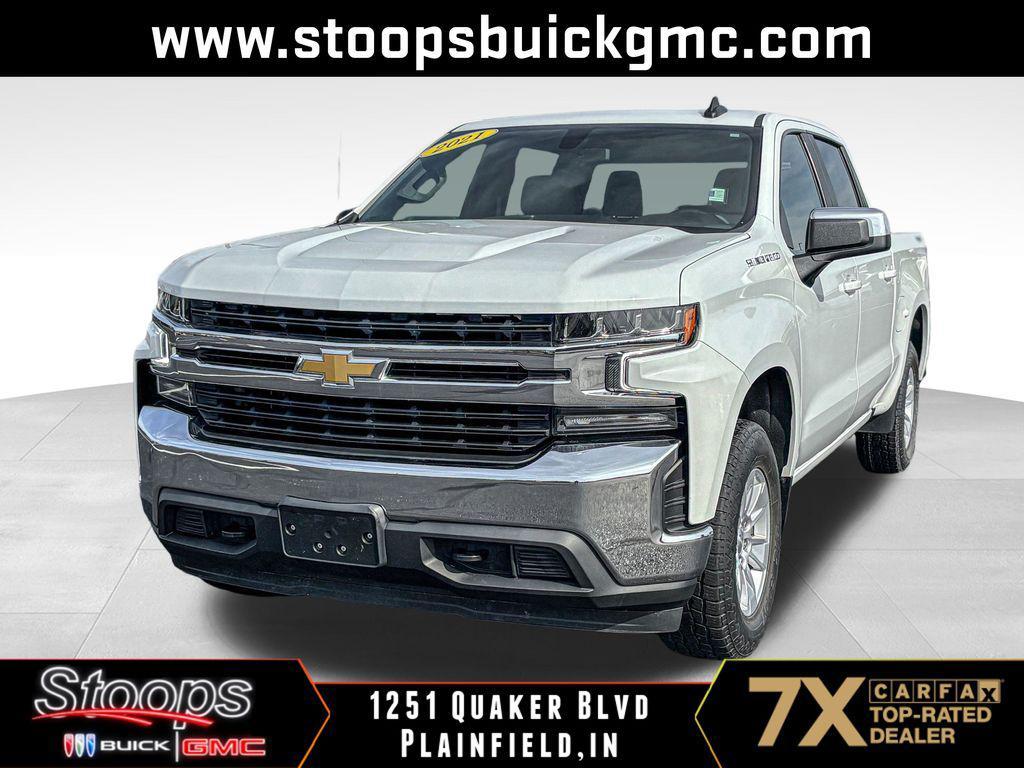 used 2021 Chevrolet Silverado 1500 car, priced at $26,457