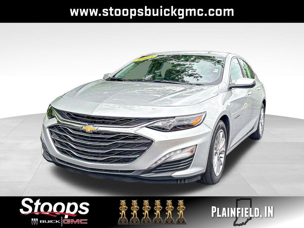 used 2021 Chevrolet Malibu car, priced at $18,937
