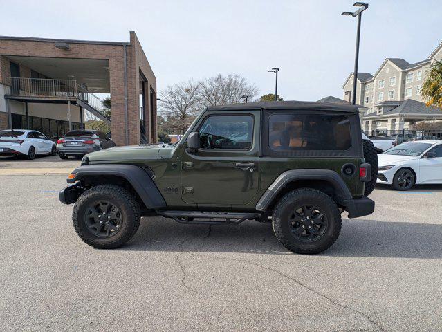 used 2020 Jeep Wrangler car, priced at $23,500