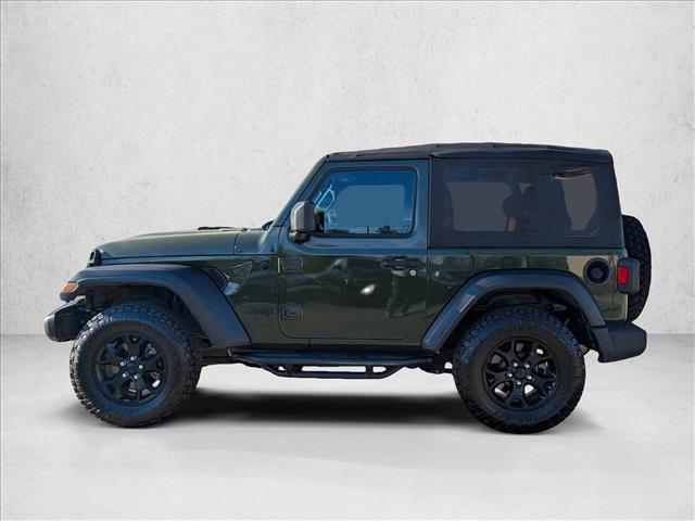 used 2020 Jeep Wrangler car, priced at $20,491