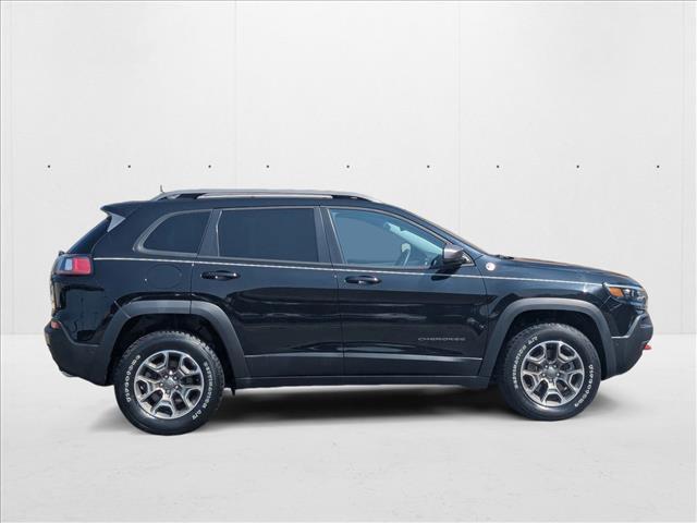 used 2021 Jeep Cherokee car, priced at $18,398