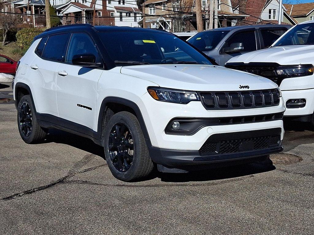 used 2022 Jeep Compass car, priced at $21,345