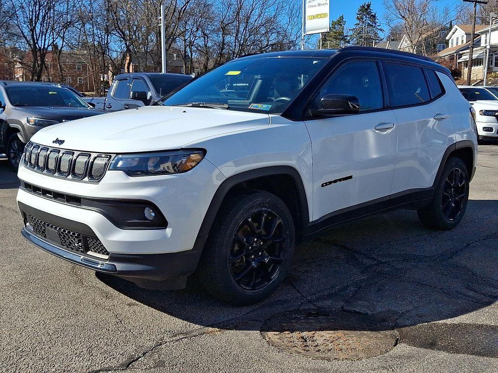 used 2022 Jeep Compass car, priced at $21,345