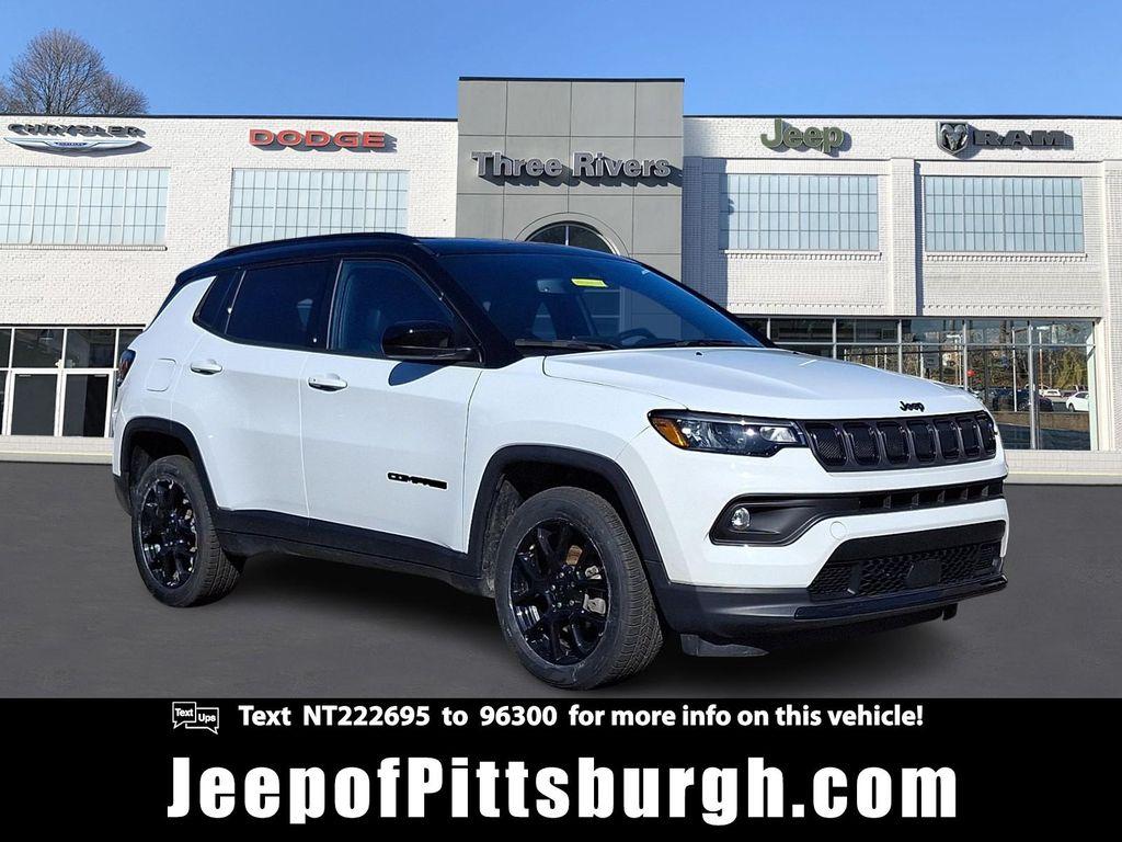 used 2022 Jeep Compass car, priced at $21,345