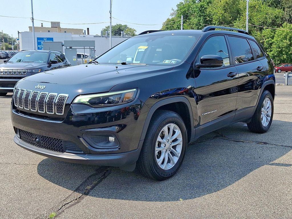 used 2022 Jeep Cherokee car, priced at $23,651