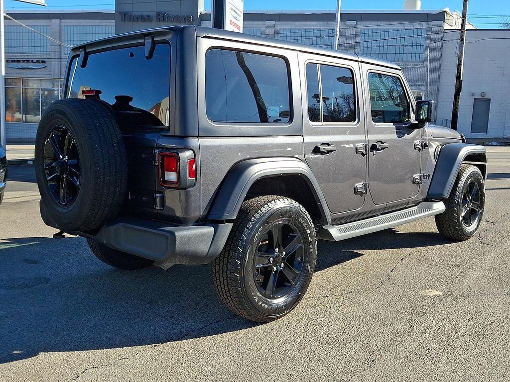 used 2022 Jeep Wrangler Unlimited car, priced at $31,817