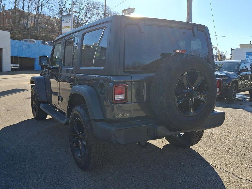 used 2022 Jeep Wrangler Unlimited car, priced at $31,817