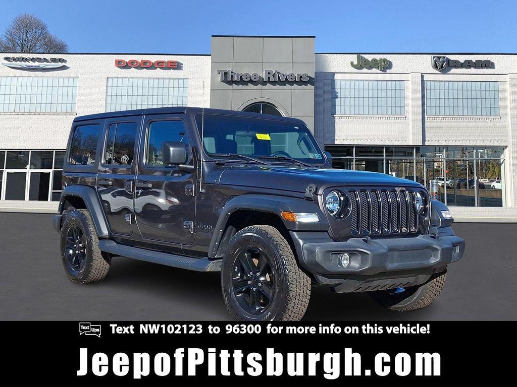 used 2022 Jeep Wrangler Unlimited car, priced at $31,817