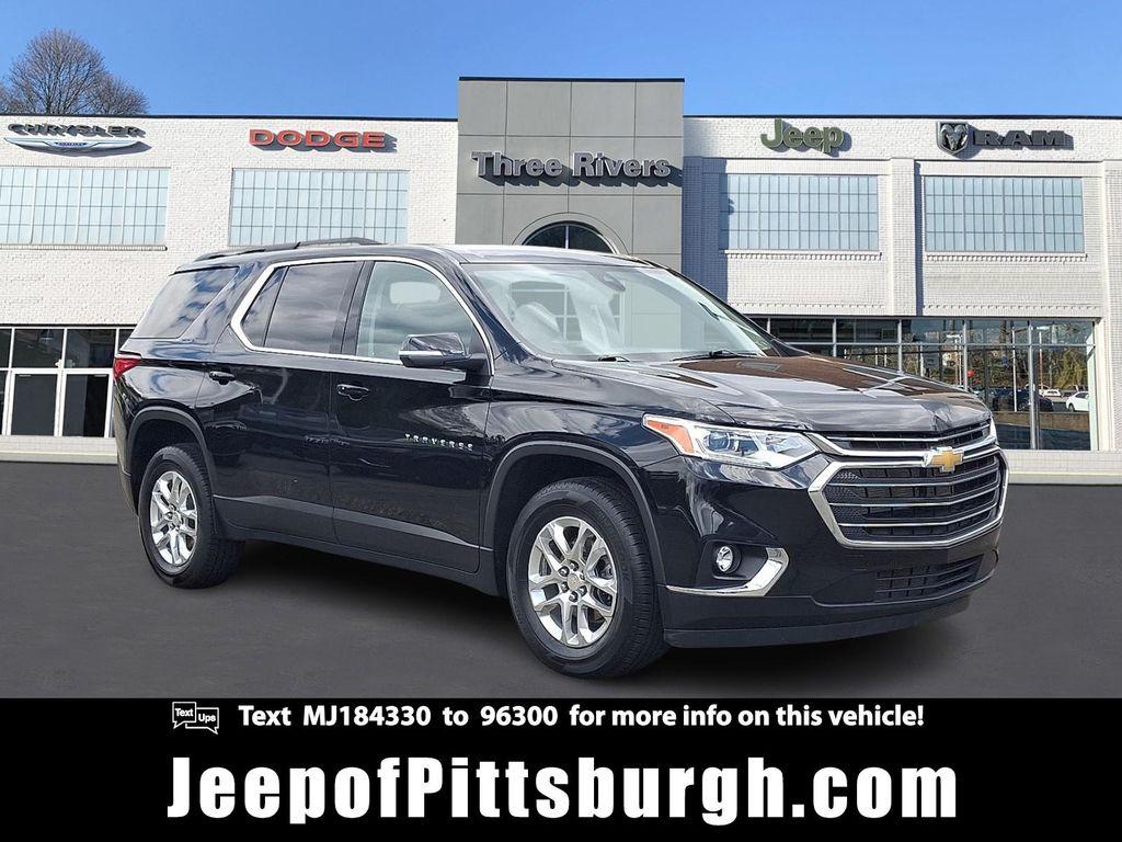 used 2021 Chevrolet Traverse car, priced at $25,187