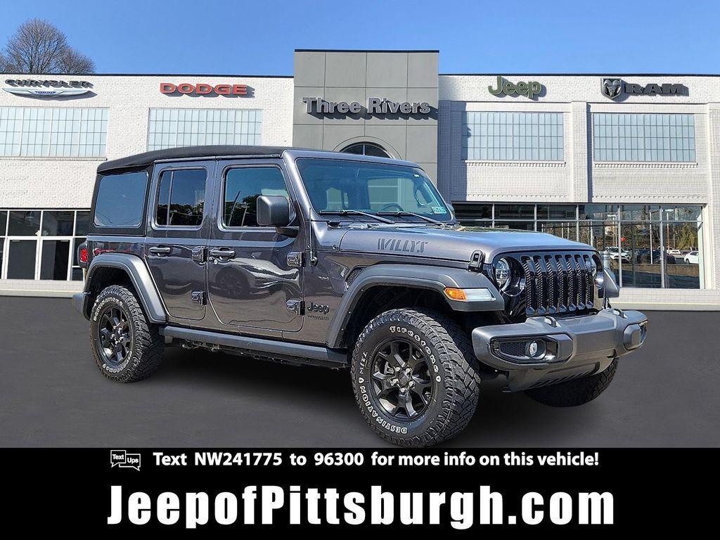 used 2022 Jeep Wrangler car, priced at $34,035
