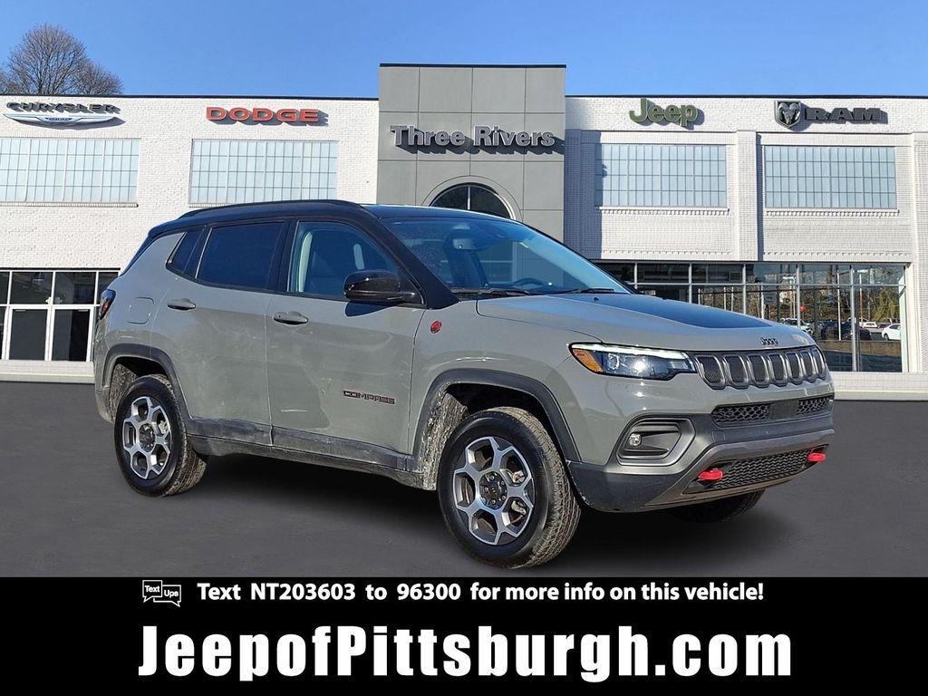 used 2022 Jeep Compass car, priced at $24,756