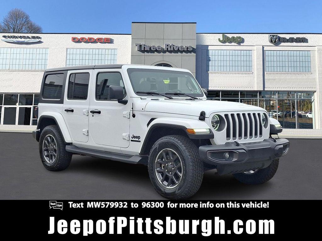 used 2021 Jeep Wrangler Unlimited car, priced at $31,731