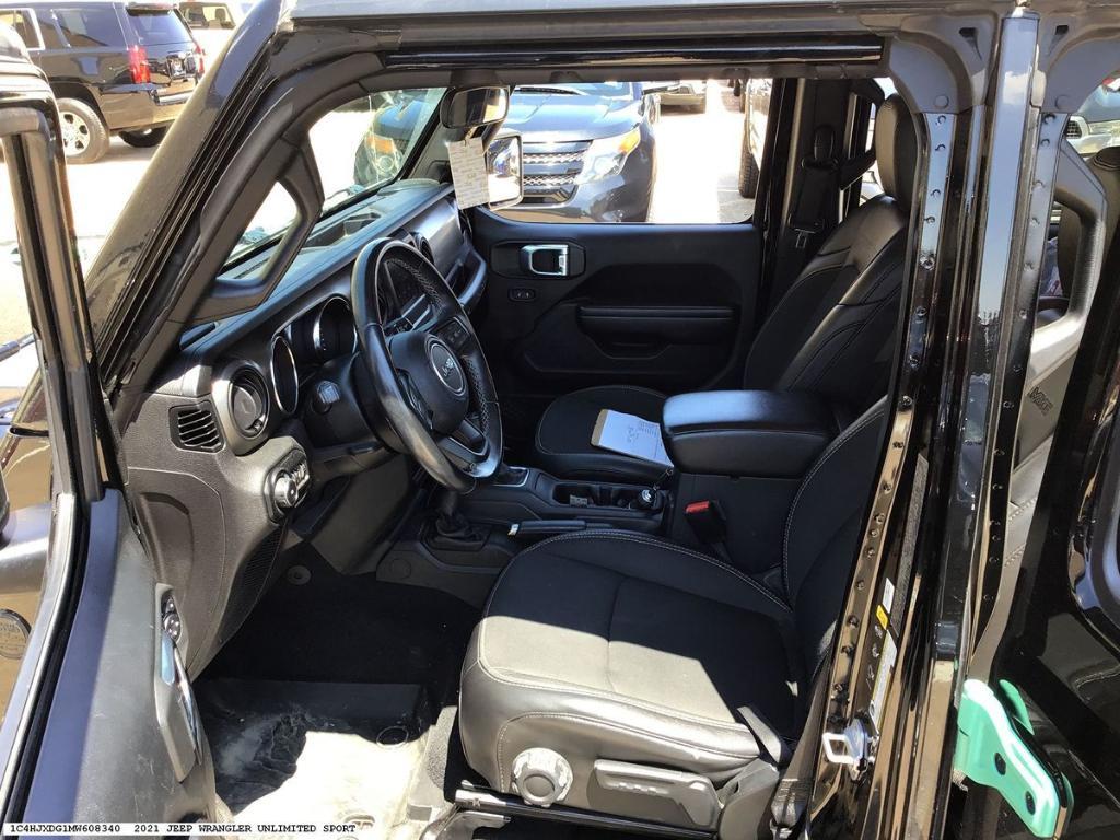 used 2021 Jeep Wrangler Unlimited car, priced at $29,684