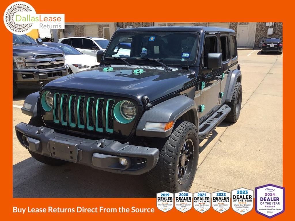 used 2021 Jeep Wrangler Unlimited car, priced at $29,684