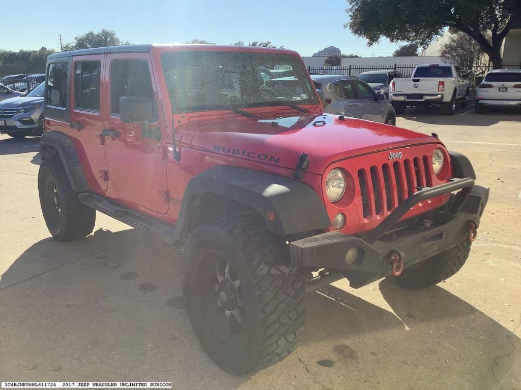 used 2017 Jeep Wrangler Unlimited car, priced at $20,835