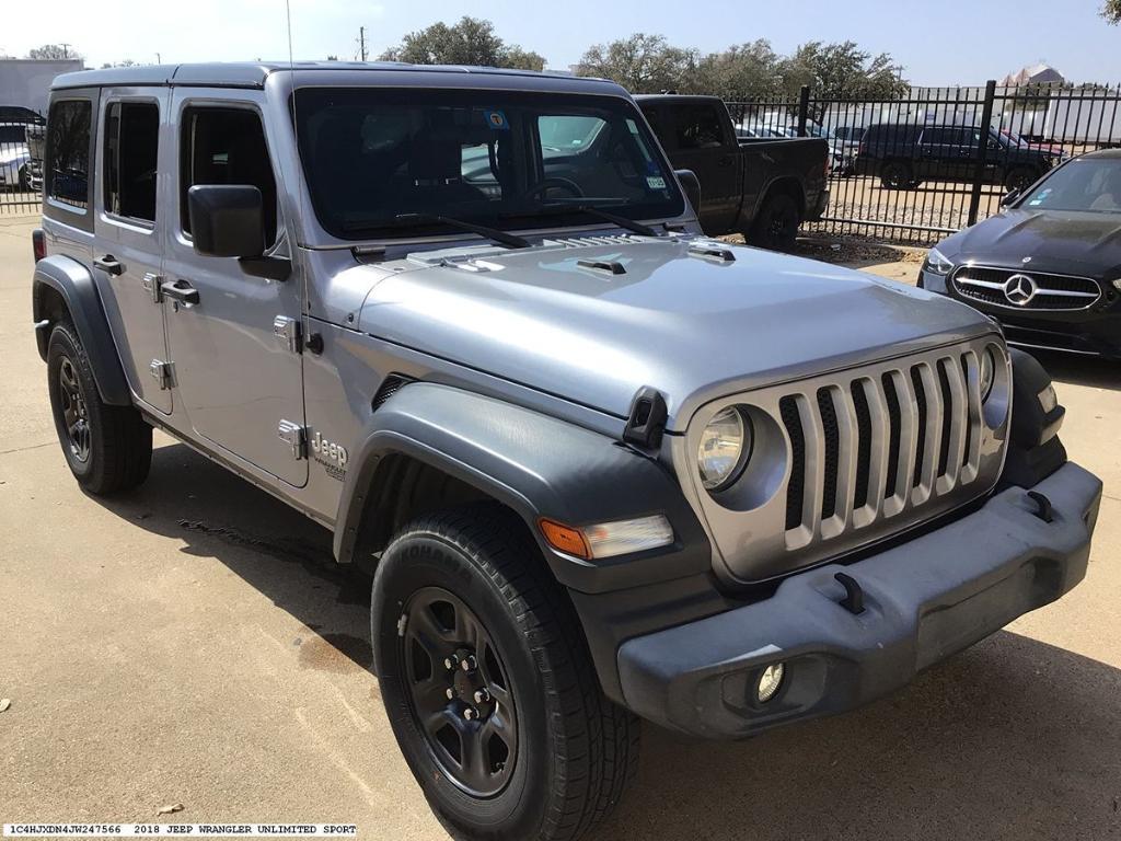 used 2018 Jeep Wrangler Unlimited car, priced at $24,128