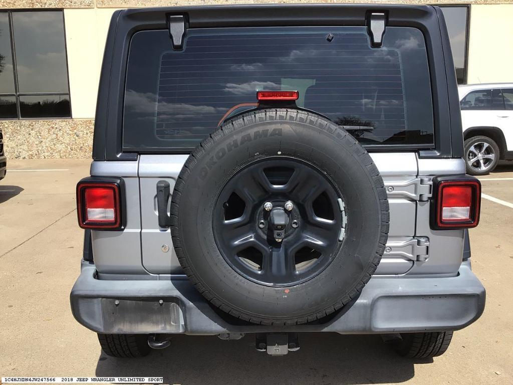 used 2018 Jeep Wrangler Unlimited car, priced at $24,128