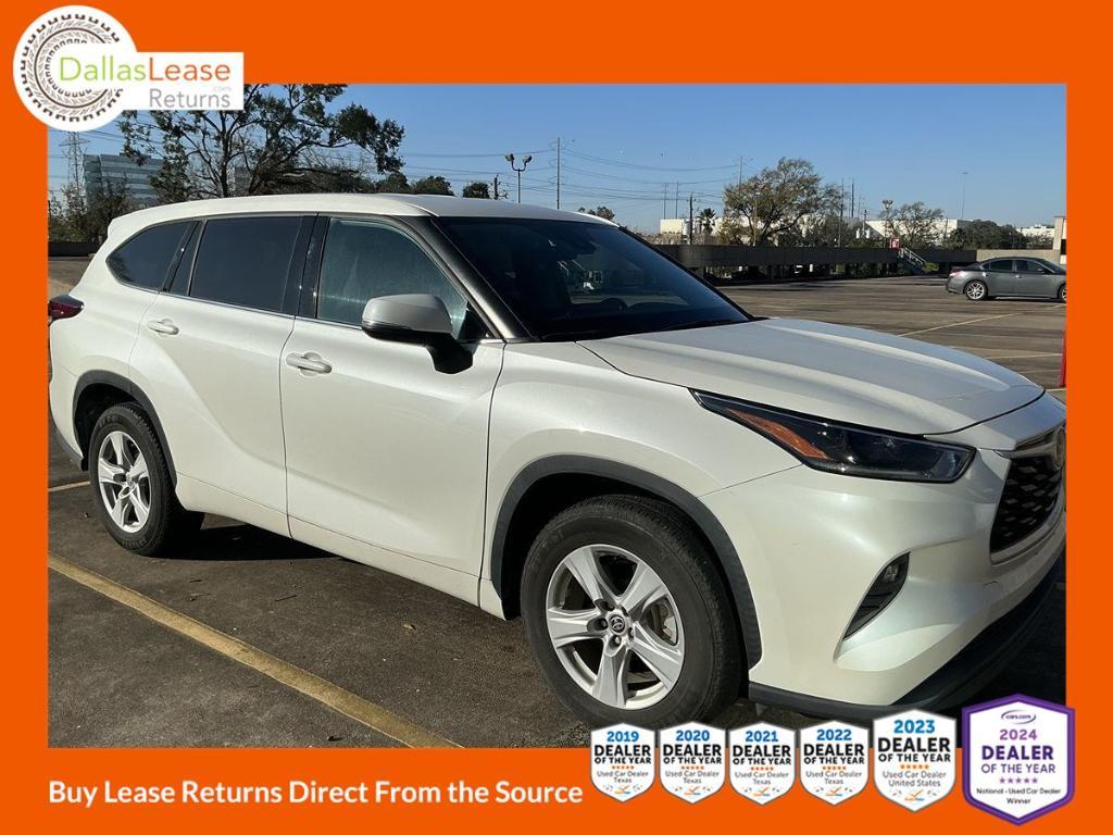 used 2021 Toyota Highlander car, priced at $28,377