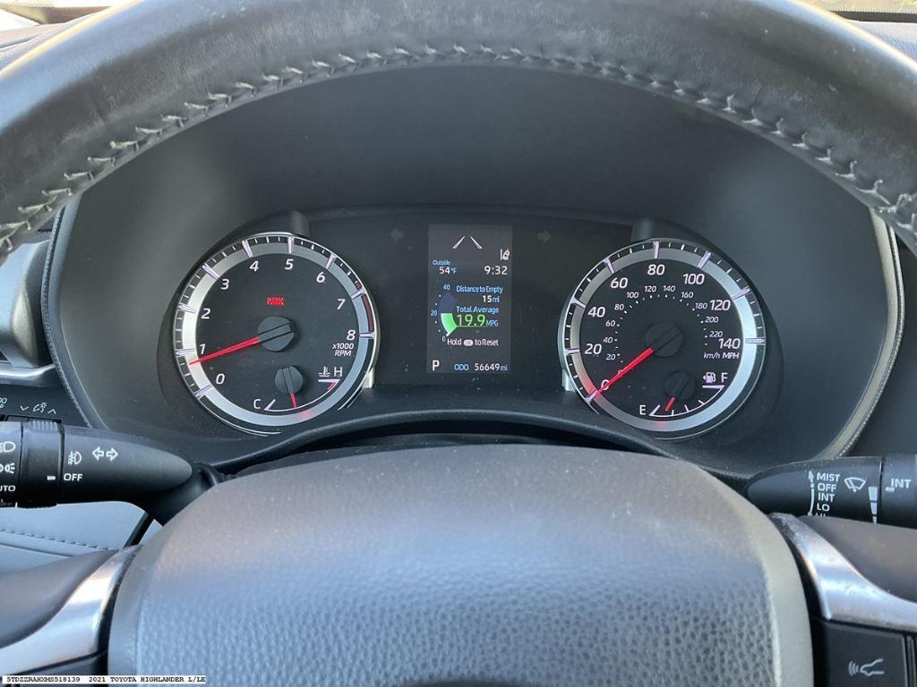 used 2021 Toyota Highlander car, priced at $28,377