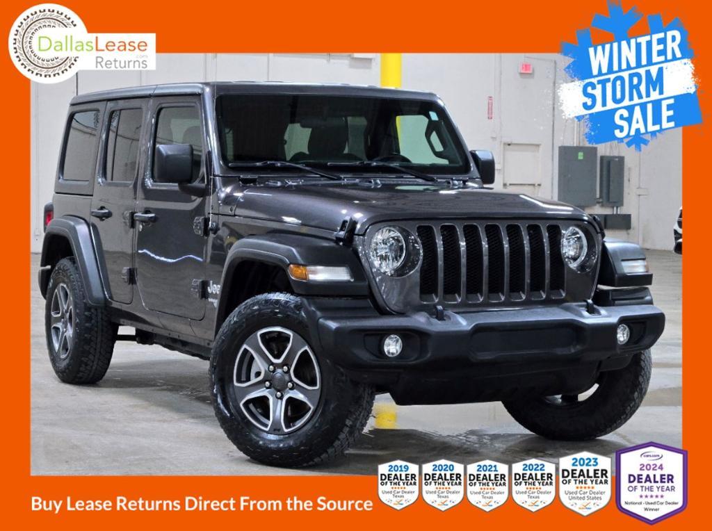 used 2021 Jeep Wrangler Unlimited car, priced at $30,872