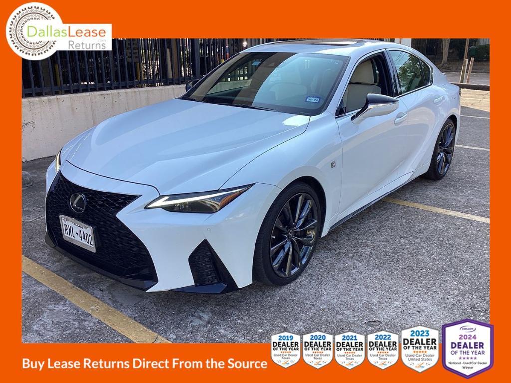 used 2022 Lexus IS 350 car, priced at $39,670